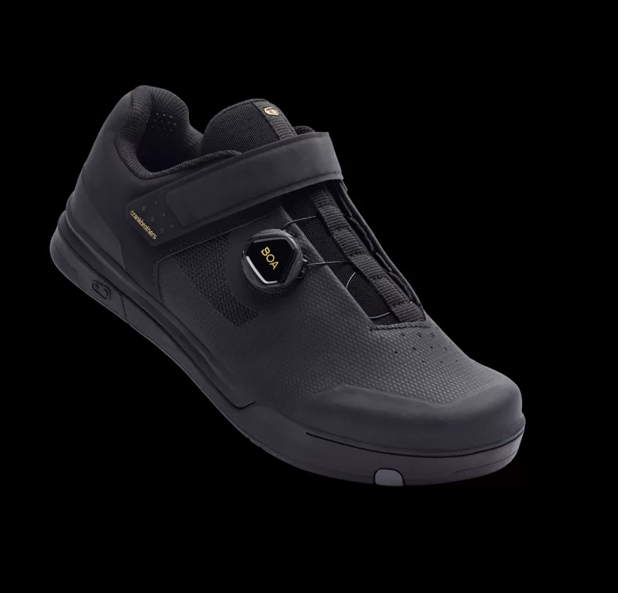 Mallet | Mallet Clip-in*Crankbrothers Mallet BOA® Clip-In Shoes Black/Gold