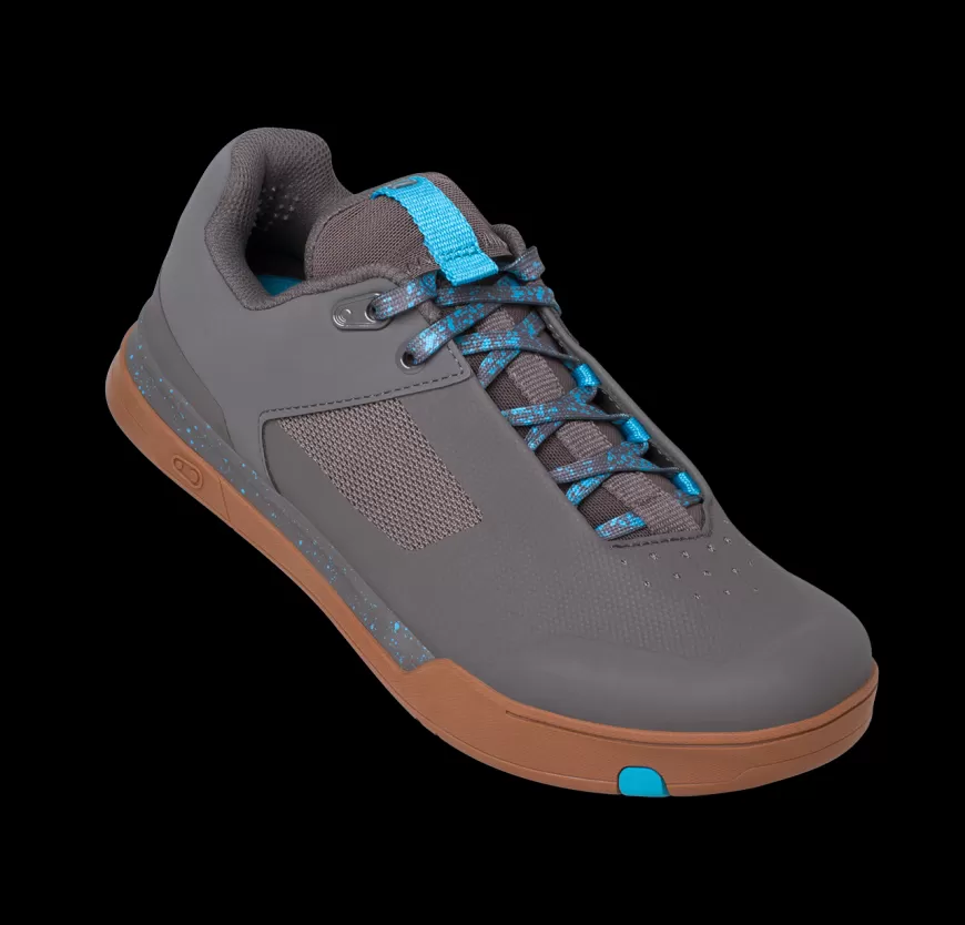 Mallet | Mallet Clip-in*Crankbrothers Mallet Lace Clip-In Shoes - Grey/Blue Splatter BlueSplatter