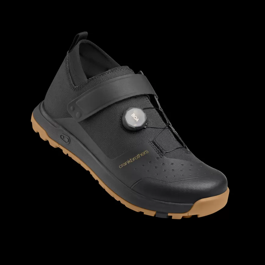 Mallet | Mallet Trail Clip-in*Crankbrothers Mallet Trail BOA® Clip-In Shoes - Black/Gold