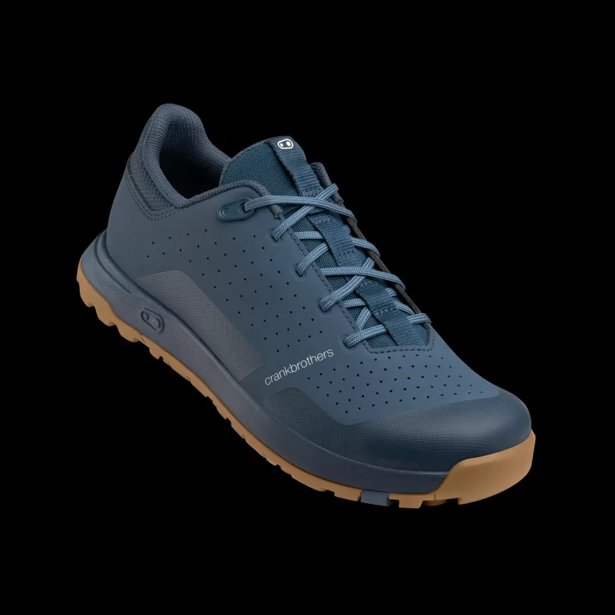 Mallet | Mallet Trail Clip-in*Crankbrothers Mallet Trail Lace Clip-In Shoes - Navy/Gum