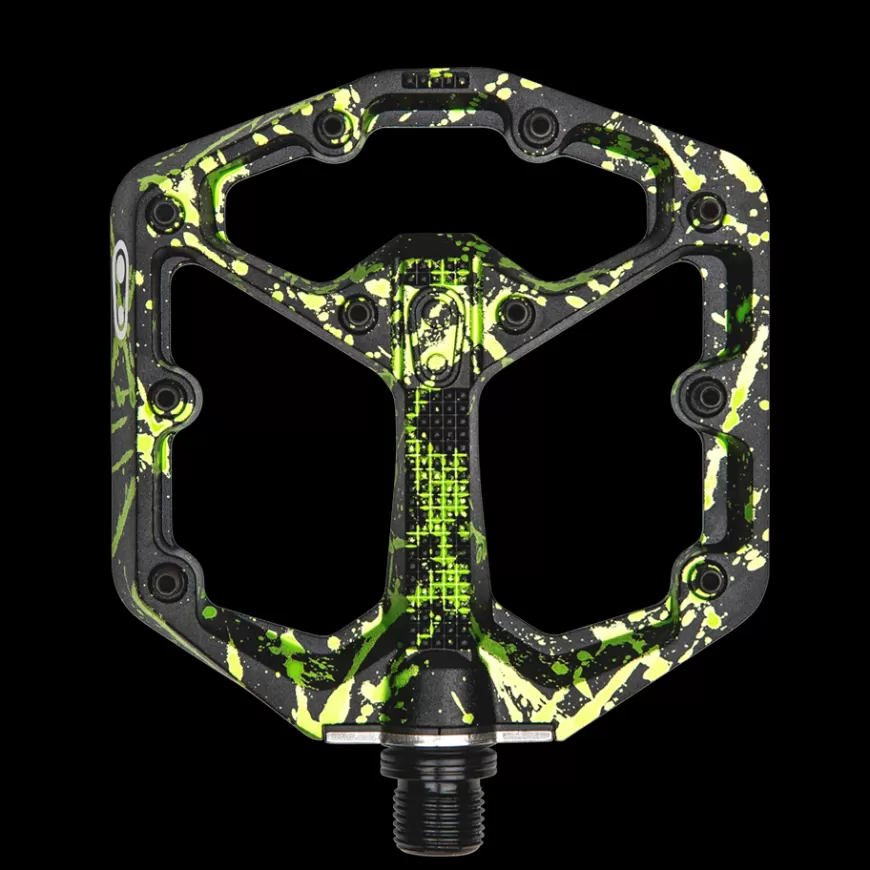 Stamp*Crankbrothers Stamp 7 Small - Lime Green Splatter LimeGreenSplatter