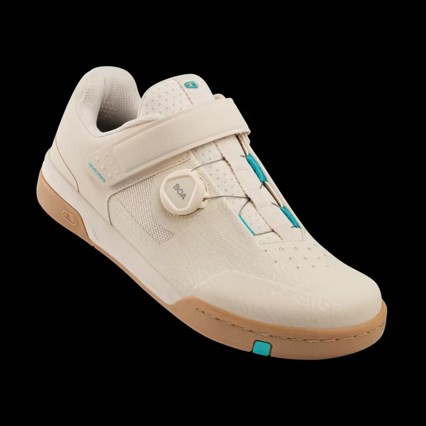 Stamp | Stamp Flat*Crankbrothers Stamp BOA® Flat Shoes - Sand/Teal