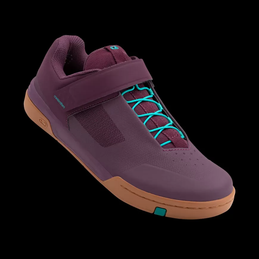 Stamp | Stamp Flat*Crankbrothers Stamp Speed Lace Flat Shoes - Purple/Gum