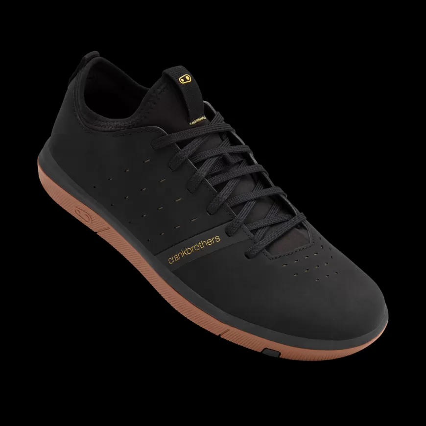 Stamp Street Fabio Flat*Crankbrothers Stamp Street Fabio Flat Shoes - Black/Gum